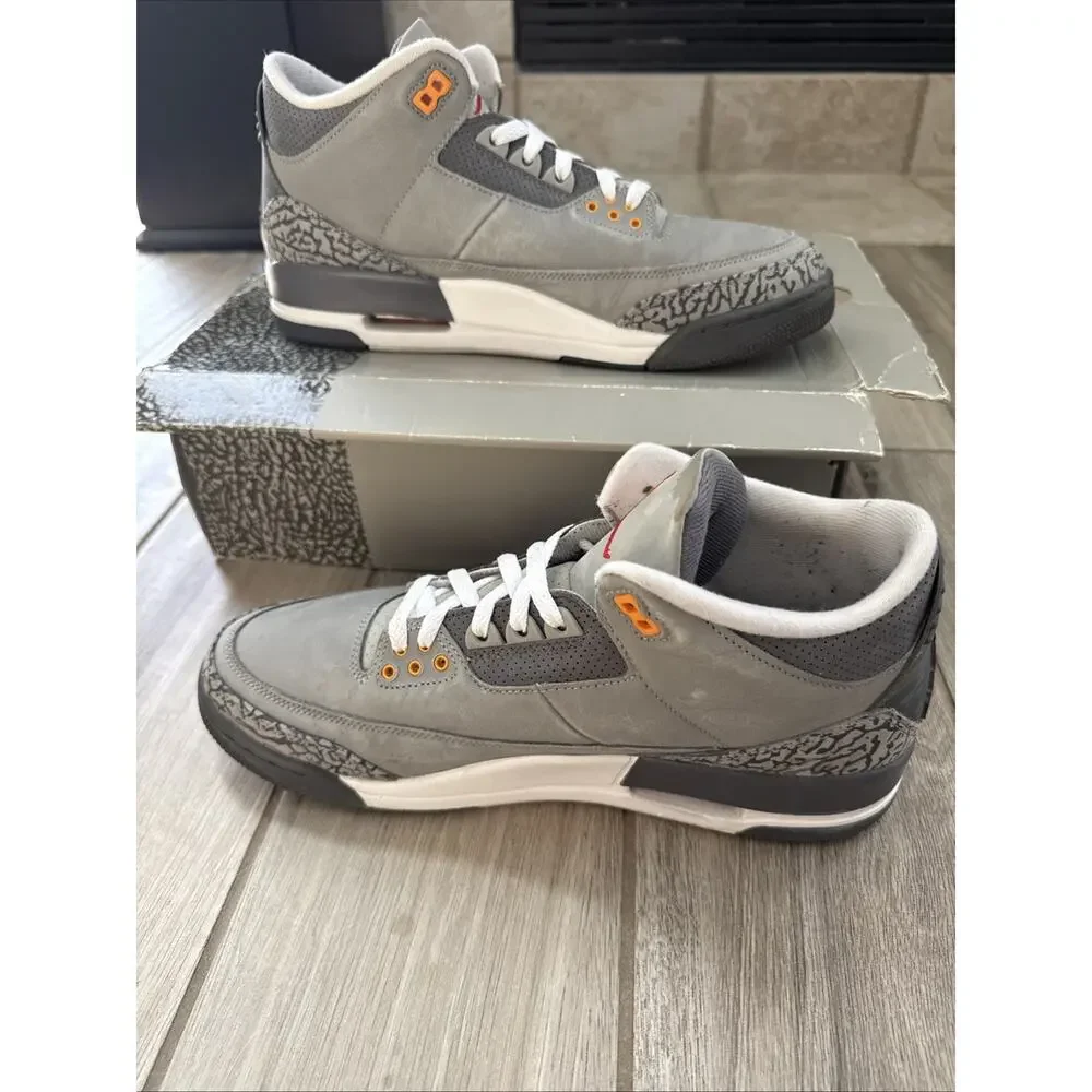 Size 11.5 - Jordan 3 Retro Cool Grey CT8532-012 OG Box